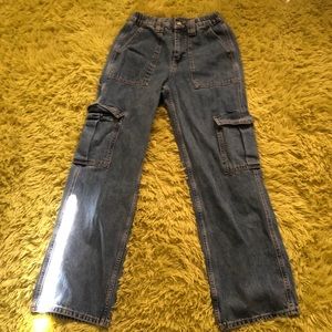 bdg skate cargo jean size 27